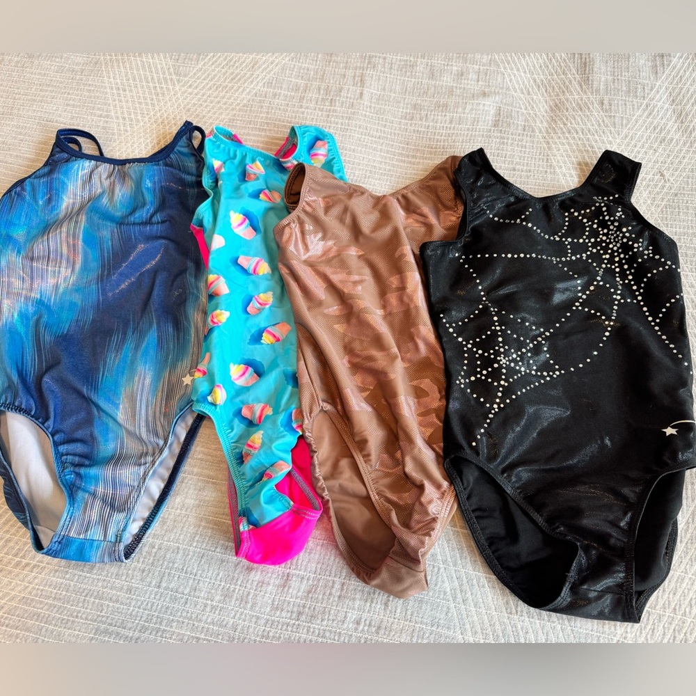 Set of 4 Destira Gymnastics Leotards